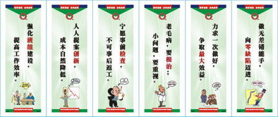 生產現場管理標語圖片,生產現場管理標語高清圖片 杭州博爾企業標語銷售公司,